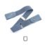 Toxen Invisible Buckle-less Jeans Belt with Ring Adjustable Buckle Free Waist Belt Elastic Belt for Jeans Pants Skirts Women or Men