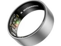 ULTRAHUMAN Ring AIR - Raw Titanium - Size 10 - Smart Ring | No Monthly Subscription | Size First with Sizing Kit | Sleep Tracking Wearable - Heart Rate - Fitness Tracker