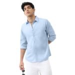 Urbano Fashion Men's Cotton Full Sleeve Regular Fit Casual Solid Shirt