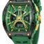 V2A Impact 48mm Analog Digital Watch for Men | 3D Tower Dial Design | Alarm Stopwatch Day Date 12/24 Hr | TPU Strap | 50M Water Resistant | Gift for Mens