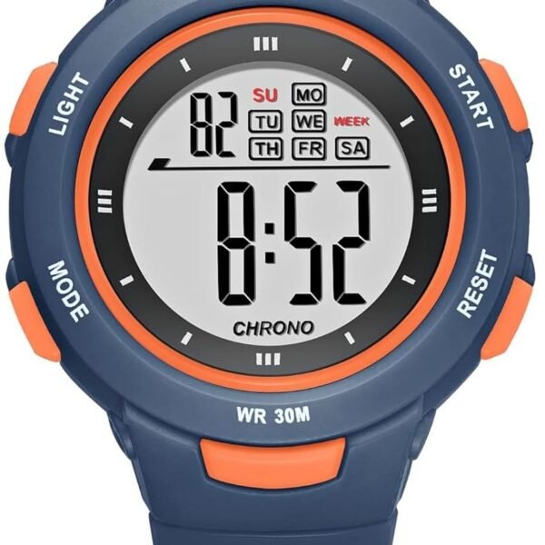 V2A Kids Watch - Waterproof Multi-Functional Digital Sports Watch for Ages 5-13, 30M Water Resistance, Gift for 5-10 Year Olds
