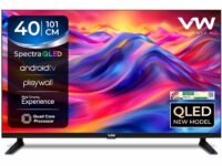 VW 101 cm (40 inches) Spectra Series Full HD Smart QLED Android TV VW40AQ3