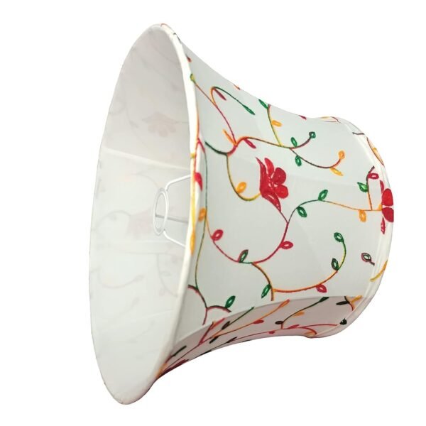 Vk Lampshade Industry, Fabric Band Lampshade for Floor Lamp (16x12×9) Inches, Lamp Shade Suitable for Bedroom, Study room, Living room and Home Decor & Decoration.