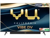 Vu Smartchoice 139cm (55 inches) Vibe Series 4K QLED Smart Google TV 55VIBE-DV