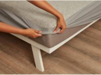 Wakefit 100% Waterproof Premium Cotton Mattress Protector | Breathable and Hypoallergenic Ultra Soft Fitted Bed Protector 78"x72" - King, Grey - Cotton