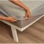 Wakefit 100% Waterproof Premium Cotton Mattress Protector | Breathable and Hypoallergenic Ultra Soft Fitted Bed Protector 78"x72" - King, Grey - Cotton