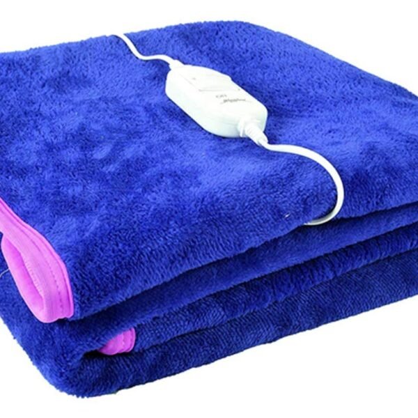 Warmland® BIS Certified ISI Mark Approved Basic Range Single Bed Electric Bed Warmer/Blanket |30 * 60 Inches| Auto Cut Off| Over Heat Protection| 5 Year Replacement Warranty|