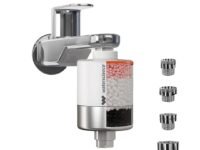 WaterScience Tap and Shower Filter For Hard Water | Water Softener For Bathroom | with Set of Metal Adaptors