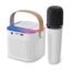 Wembley Bluetooth Karaoke Set with Mic & Speaker | Fun Musical Toy for Kids for Singing | Ideal for Parties, Picnics & Travel Entertainment (White, Bucket Style)