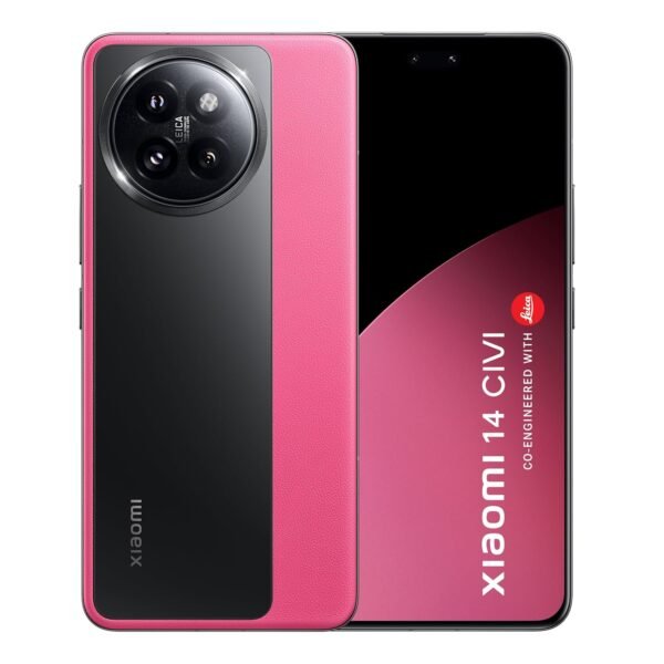 Xiaomi 14 Civi Hot Pink (12GB RAM 512GB Storage) | 50 MP Leica Triple Camera| SD 8s Gen 3 | 1.5K Quad Curved AMOLED | Xiaomi HyperOS