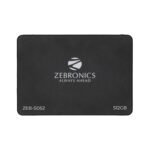 ZEBRONICS ZEB-SD52 SSD 512GB, SATA II and SATA III Interface, QLC, Silent Operation