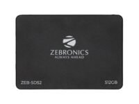 ZEBRONICS ZEB-SD52 SSD 512GB, SATA II and SATA III Interface, QLC, Silent Operation