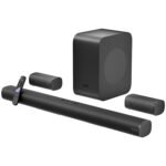 Zebronics Juke Bar 9890 1030W Soundbar 2026 Launch, 5.1.2 CH Surround Sound, Dolby Atmos, DTS X, BT v5.3, HDMI eARC, Optical in, Wireless Subwoofer, True Wireless Rear Satellites, 5 Driver Soundbar