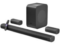 Zebronics Juke Bar 9890 1030W Soundbar 2026 Launch, 5.1.2 CH Surround Sound, Dolby Atmos, DTS X, BT v5.3, HDMI eARC, Optical in, Wireless Subwoofer, True Wireless Rear Satellites, 5 Driver Soundbar