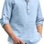 Zombom Cotton Polyester Blend Solid Casual Regular Fit Mandarin/Chinese Collor Short Kurta for Men