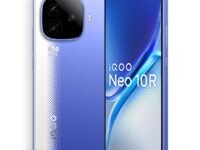 iQOO Neo 10R 5G (Raging Blue, 8GB RAM, 256GB Storage) | Snapdragon 8s Gen 3 Processor | India's Slimmest 6400mAh Battery Smartphone | Segment's Most Stable 90FPS for 5 Hours