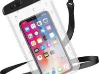 iTronix Waterproof Mobile Pouch Cover for All Mobiles, Cellphone Dry Bag Compatible for iPhone, Samsung, Mi, Redmi, Oppo, VIVO, All Other Smartphones up to 6.5 inches (Black)