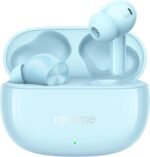 realme Buds T200x True Wireless Earbuds with 12.4mm Dynamic Bass Drivers, 25 dB ANC, Quad Mic, 45ms Latency, Upto 48 Hrs Playback, Fast Charge, IP55 Rated, BT 5.4 - (Blue)