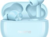 realme Buds T200x True Wireless Earbuds with 12.4mm Dynamic Bass Drivers, 25 dB ANC, Quad Mic, 45ms Latency, Upto 48 Hrs Playback, Fast Charge, IP55 Rated, BT 5.4 - (Blue)