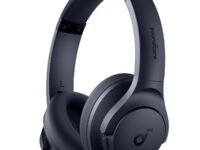 soundcore by Anker Q20i Wireless Bluetooth Over-Ear Headphones with Hybrid Active Noise Cancelling, 40h Playtime in ANC Mode, Hi-Res Audio, Deep Bass, App Personalization (Blue)