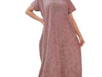 G4Girl Pure Cotton Embroidery Nighty for Women's | Night Gown | Nighty | Nightdress | Maxi | Sleepwear | Jaipuri Nighty | Nighties | Gown