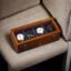Royal Craft Expertise Watch Box Organizer for Men - 4 Slot Wooden Watch Case, Vintage Brown, Handmade Watch Organizer for Women, Rosewood Lining, Glass Top, Best Diwali Gift.