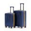 MOKOBARA Transit Set of 2 Trolley Bag (54cm 64cm) Blue & Yellow | Cabin 40L Check-in 65L Lightweight Polycarbonate Hardshell TSA Lock YKK Zipper 8 Silent Wheels 18-21 Days Travel Suitcase