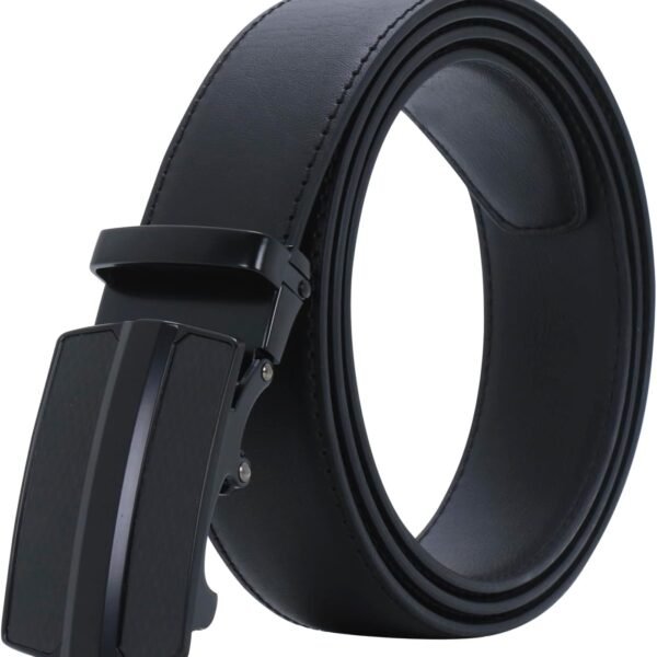 Labnoft Men's Auto Lock PU Leather Belt