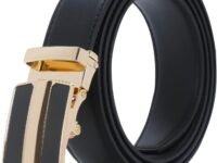 Labnoft Men's Auto Lock PU Leather Belt