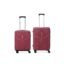 Aristocrat Set of 2 Prime 2 Pc Cabin 55 cm(Small) Check-in 66 cm(Medium) 8 Wheels Trolley Bags for Travel Hard Case Luggage,Lightweight Bag & Combination Lock (Red) | 3-Year Warranty