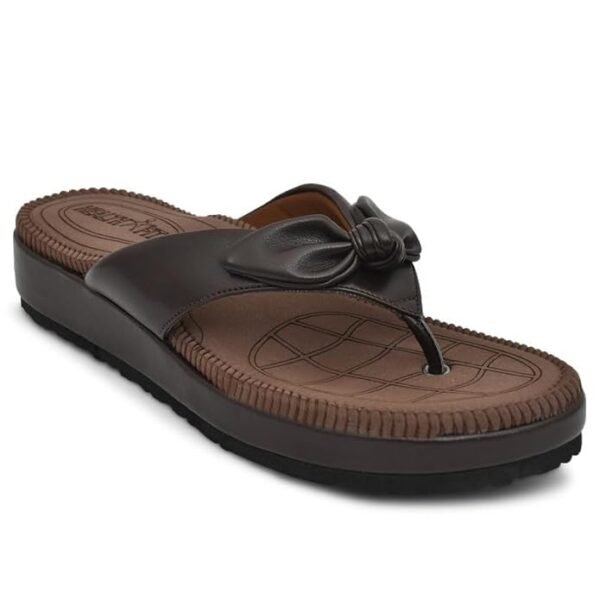 HEALTH FIT Orthopedic with Super Extra Soft Ortho Care Anti-Skid Doubleu Flip-Flops for women Slippers/Doctor Chappal & Footwear HF330