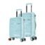 Nasher Miles Paris Hard-Sided Polypropylene Luggage Set of 2 | 55cm & 65cm | 8 Wheels Small & Medium Trolley Bag for Travel | Suitcase (Pastel Green)