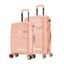 Nasher Miles Paris Hard-Sided Polypropylene Luggage Set of 2 | 65cm & 75cm | 8 Wheels Medium & Large Trolley Bag for Travel | Suitcase (Peach)