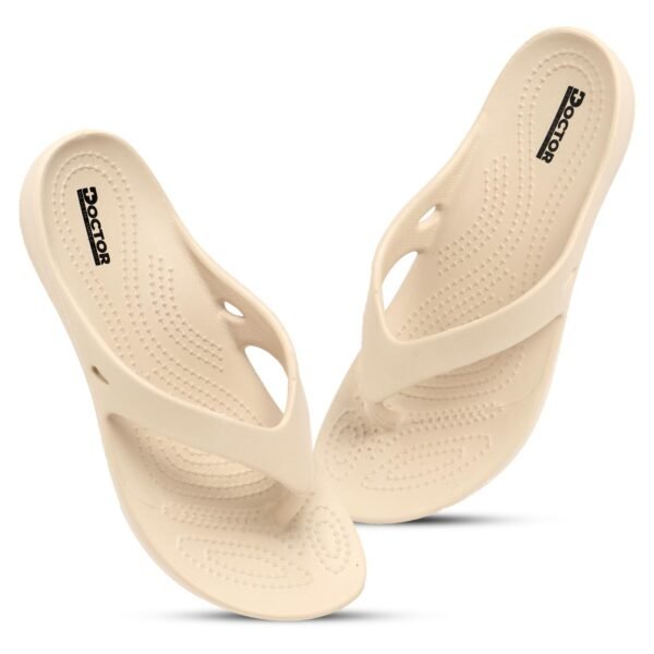 DOCTOR HEALTH SUPER SOFT Women Lightweight EVA Flip Flops | Soft Cushioned Anti-Slip Slippers | Comfortable Casual Sandals for Indoor Outdoor Everyday Wear