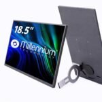 18.5 Inch FHD Portable Monitor | IPS Display | Ultra-Slim Foldable Screen Extender | USB Type-C & HDMI | Compatible with Laptop, PC, Mac (18.5")