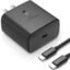 45W GaN Type- C Super Fast Charger Compatible with Samsung Galaxy S26/S25/S24/S23/S22/S21/S20(Ultra/Plus/Fe),A56/A55/A35/M56/M35/M16 (S,M,F,Z,A)...All Series & Other Devices