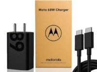 68W TurboPower Moto Phone Fast Charger with 3.3Ft Type-C to C Cable Compatible with Moto Edge,Edge 50 Pro,Edge 40 Neo,Razr 40,G84,G62,G54,G85,G45,G35,G96 & More (Black)