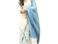 ANNI DESIGNER Women’s Rayon Viscose Straight Printed Kurta with Pant and Dupatta | Elegant Floral Print Kurti Set | Soft Breathable Fabric | Stylish Ethnic Outfit for Office, Festive & Casual Occasion