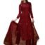ANNI Designer Viscose Printed Straight Kurta with Pant and Dupatta for Women | Viscose 3/4 Sleeve | High Neck | Ethnic Wear Casual Wear