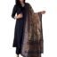 ANNI Designer Women's Rayon Viscose Anarkali Solid Kurta Pant Printed Dupatta Set | Flared Ethnic Suit for Festive, Party
