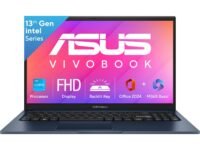 ASUS Vivobook 15, 13th Gen, Intel Core i3-1315U, 16GB RAM, 512GB SSD, FHD, Anti-Glare, 15.6", 39.6 cm, Windows 11 Home, M365 Basic(1yr)* Office24, Quiet Blue, 1.70 kg, X1504VA-BQ342WS, Laptop