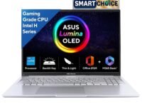 ASUS Vivobook 16,Smartchoice, 13th Gen, Intel Core i5-13420H,16GB RAM,512GB SSD,FHD, OLED,Win 11,M365 Basic (1Y),Backlit Keyboard,Office 2024,Silver,1.88 kg,X1605VA-SH1952WS, Thin & Light Laptop