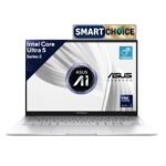 ASUS Zenbook 14,Smartchoice,Intel Core Ultra 5 (Series 2),16GB,1TB,3K OLED Touch Screen,14",120Hz,Win 11,M365 Basic (1Y)*,Office 2024, Silver,1.28 kg,UX3405CA-PZ345WS,Thin & Light Laptop