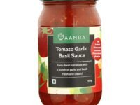 Aamra Homemade Tomato Garlic Basil Pizza Pasta Sauce, 400 grams