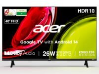 Acer 100 cm (40 inches) Ultra I Series FHD Smart LED Google TV AR40FDGGU2841BD