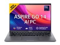 Acer AspireGo14, Intel Core Ultra5 125H AI Processor,Office 2024 + M365 Basic, 16 GB RAM, 512 GB SSD, WUXGA IPS, 14.0"/35.56 cm, Win 11 Home, Steel Gray, 1.5 kg, AG14-71M, Backlit KB, Premium Laptop