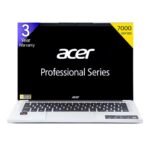 Acer Professional14[New Launch], AMD Ryzen5 7430U Turbo Boost, 16GB DDR4, 512GB SSD, Win11 Pro, MSO21, 3 Year Warranty, IPS 14" FHD HDR Laptop, Metal Body, Anti Virus