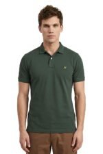 Allen Solly Men’s Polo T‑Shirt | Comfortable Rich Cotton Blend, Band Collar, Regular Fit | Stylish & Premium All Day Wear