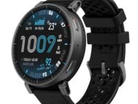 Amazfit Active Max(Smartchoice) Smart Watch 1.5" AMOLED Display,25-Day Battery,Offline Maps,GPS,4GB Storage,170+Sport Modes,5 ATM,Heart Rate & Sleep Fitness Tracker, Android & iPhone,Black | 48mm, 25-Day Battery, GPS, Water-Resistant, 4GB Storage, Offline Maps, 170+ Sport Modes, Heart Rate & Sleep Fitness Tracker