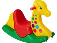 Amazon Brand - Jam & Honey Giraffe Ride-on | 2+ Multicolor